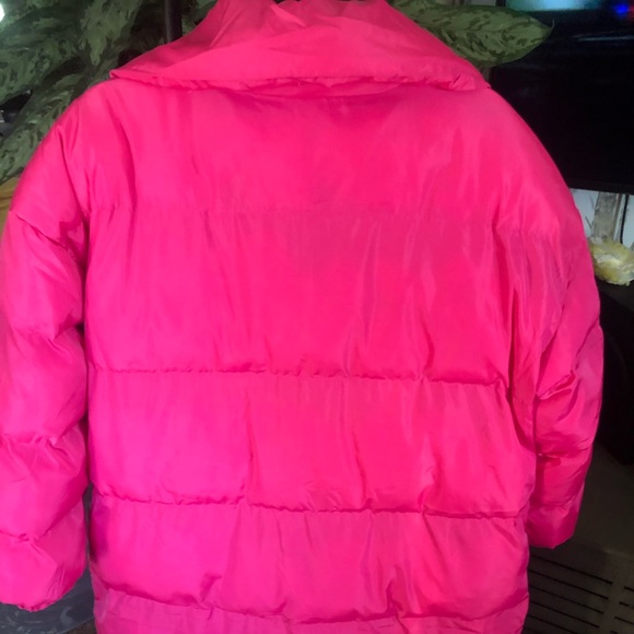 Wild Fable Long Pink Puffer Coat 